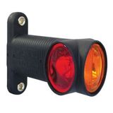 POSITIELICHT ZIJKANT DX LED 12/24V - ROOD ORANJE 1